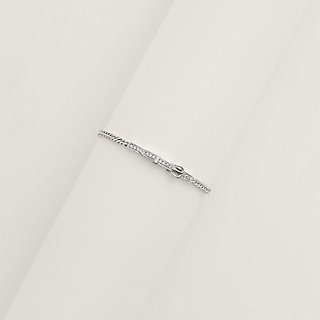 Etriviere bracelet - White gold | Hermès USA